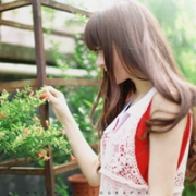 qq女头小清新意境图片