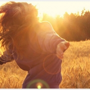 唯美夕阳意境QQ头像女生图片