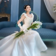 女生婚纱唯美qq头像图片