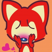 可爱阿狸红脸害羞头像图片