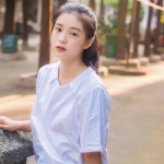 阳光清纯甜美女头图片