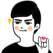 搞怪可爱一男一女卡通情头图片