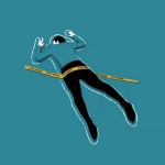 趴平摆烂消极头像图片