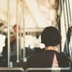 意境公交背影头像图片