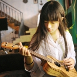 清新文艺独立女头图片