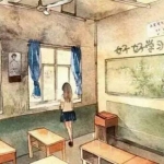 教室女生回忆青春头像图片
