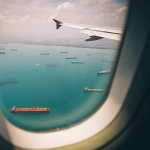 飞机意境风景头像图片