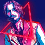 潮流西装大叔头像图片