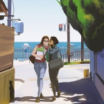 闺蜜说悄悄话漫画头像图片