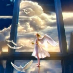 动漫天使头像图片