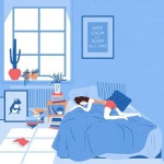 睡觉安眠入睡头像图片