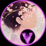 动漫版的右下角带v的情头图片