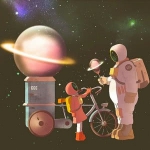 宇航员太空新人类头像图片