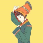 布依族女生卡通头像图片