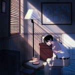 安静独处颓废男头图片