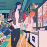 情侣逛街购物专属头像图片