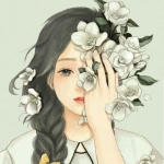 文艺伤感心酸漫画女头图片