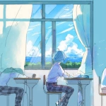 清新治愈励志头像图片