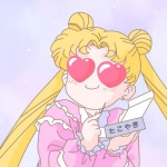 女生甜到发鼾爱心花痴头像