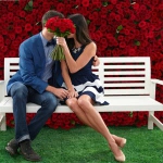 欧美浪漫遮脸热恋甜蜜情头图片