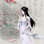 动漫思念古风女子头像图片