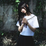 伤感安静忧郁女头图片