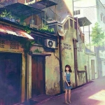 动漫女生青春的回忆头像图片