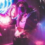 霸气炫酷青春少女头像图片