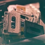 清新怀旧磁带头像图片