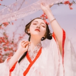 唯美古风古韵真人女头图片