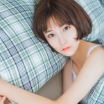 治愈系短发元气少女头像图片