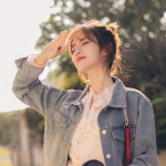 阳光青春少女清新头像图片