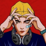 动漫超酷嘻哈男头图片