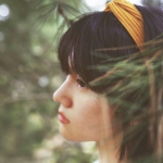 侧脸揪心伤感女头图片