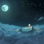 安静梦幻星空夜晚头像图片