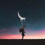 安静伤感孤独夜晚头像图片