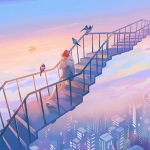 男生动漫青春励志头像图片