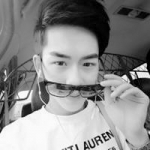 qq空间黑白男生真人头像图片