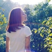 女生唯美侧脸清新气质QQ头像图片