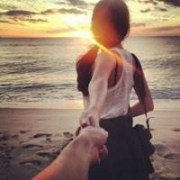 唯美侧脸清纯QQ女头图片