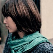 唯美冬天围巾女生qq头像图片