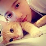 超甜可爱带猫情头一男一女图片