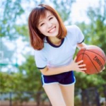 唯美清新篮球女孩子头像图片