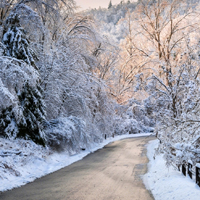 QQ头像雪景图片