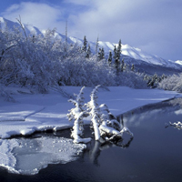 微信头像唯美雪景