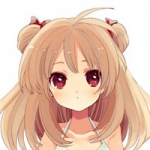 大眼睛萌萌哒可爱卡通女头图片