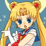 可爱萌美少女战士头像图片