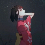 唯美日系少女动漫头像图片