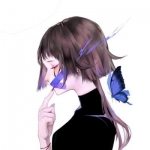 女生动漫冷酷帅气头像图片