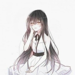 动漫女头温柔治愈美丽